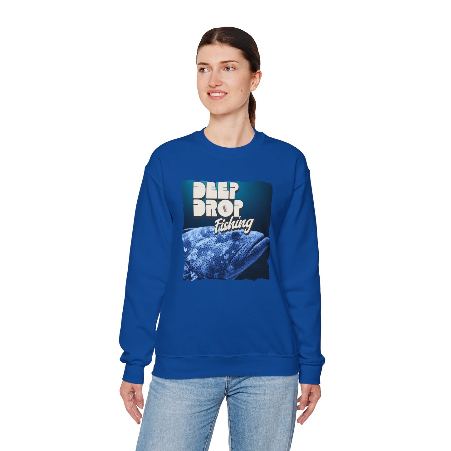 Deep Drop Fishing Unisex Sweatshirt