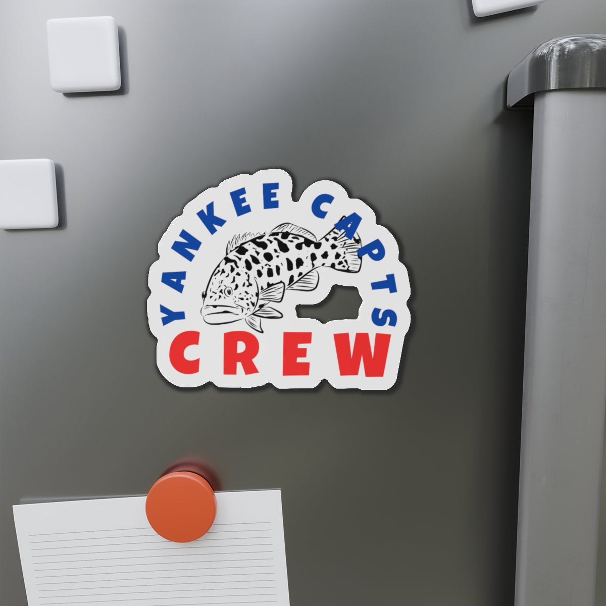 Yankee Capts Crew Die-Cut Magnet - The official Yankee Capts merch store