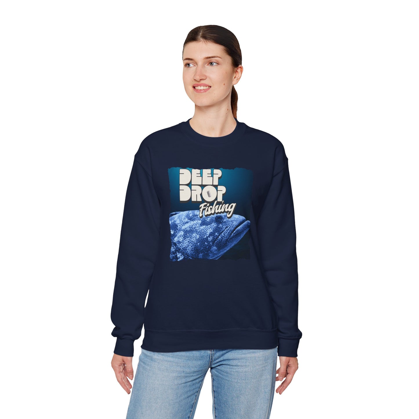 Deep Drop Fishing Unisex Sweatshirt