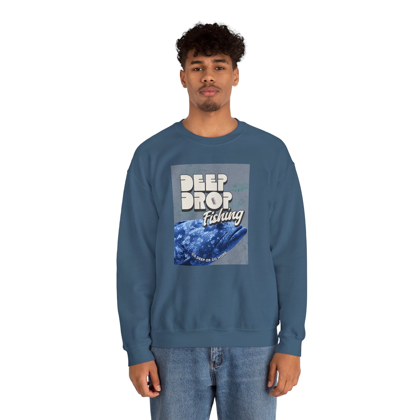 Deep Drop Fishing Unisex Sweatshirt
