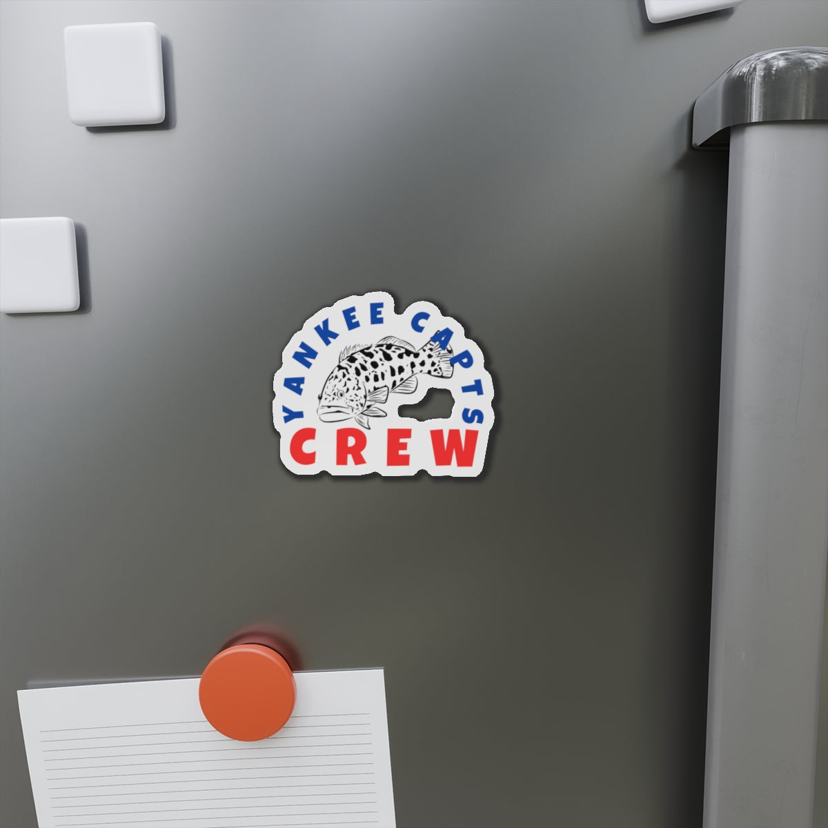 Yankee Capts Crew Die-Cut Magnet - The official Yankee Capts merch store