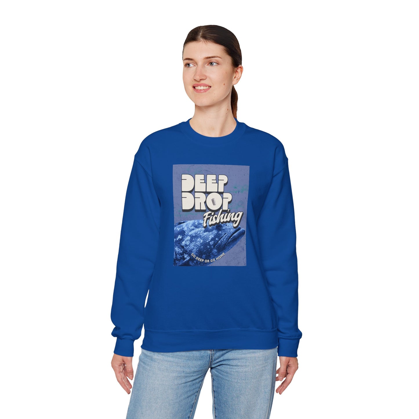 Deep Drop Fishing Unisex Sweatshirt