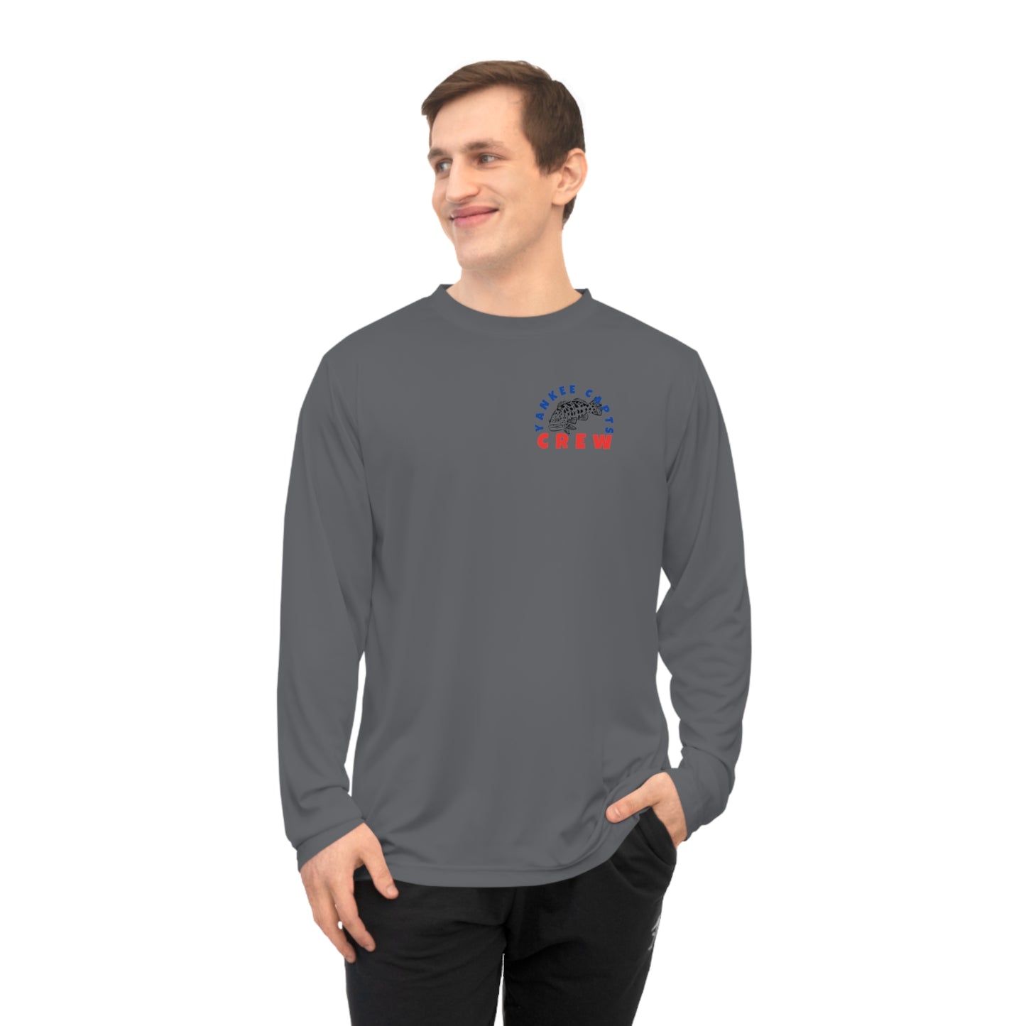 Yankee Capts Crew Performance Long Sleeve Shirt - The official Yankee Capts merch store