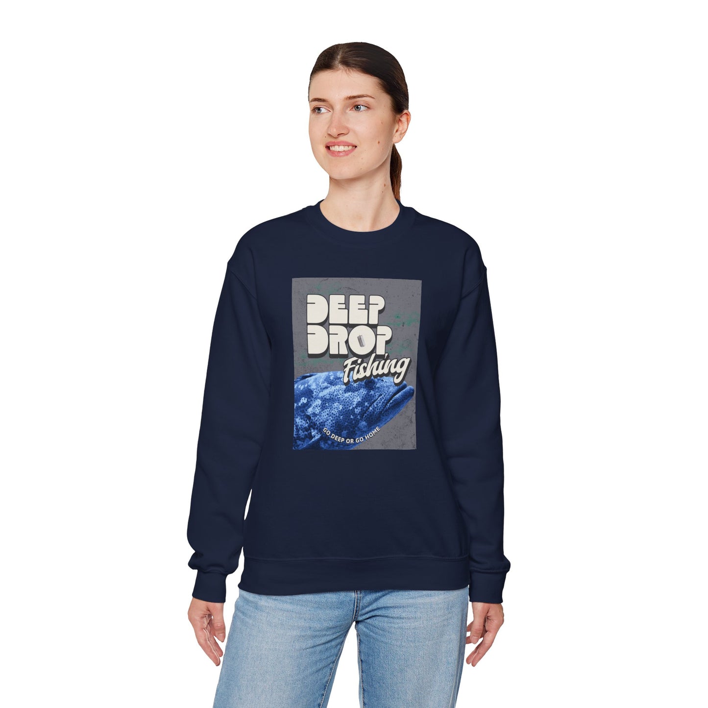 Deep Drop Fishing Unisex Sweatshirt