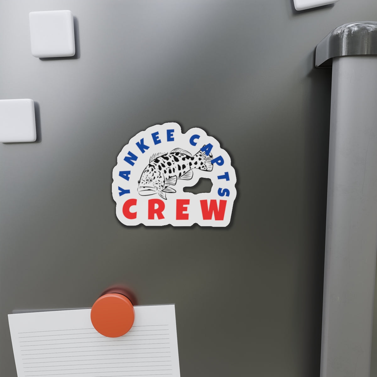 Yankee Capts Crew Die-Cut Magnet - The official Yankee Capts merch store