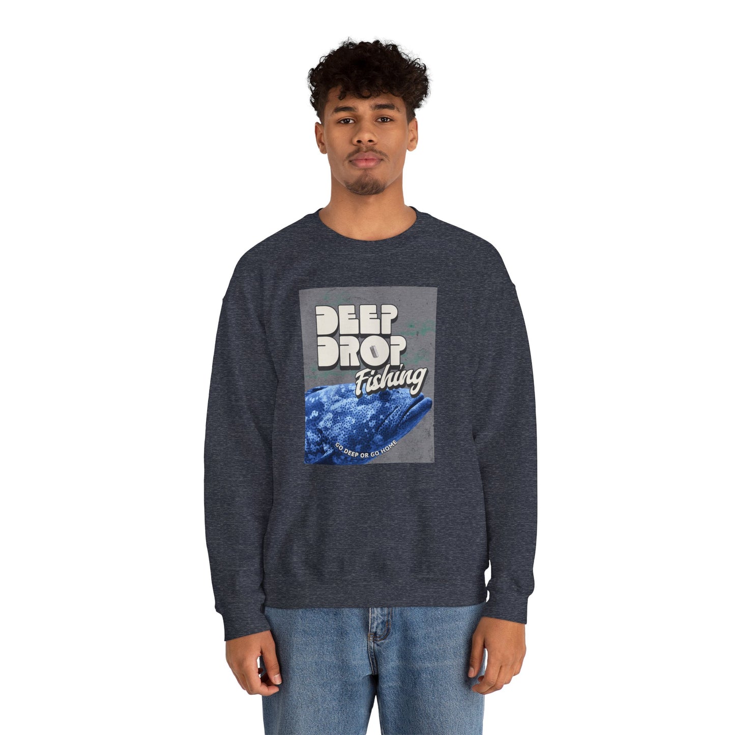 Deep Drop Fishing Unisex Sweatshirt