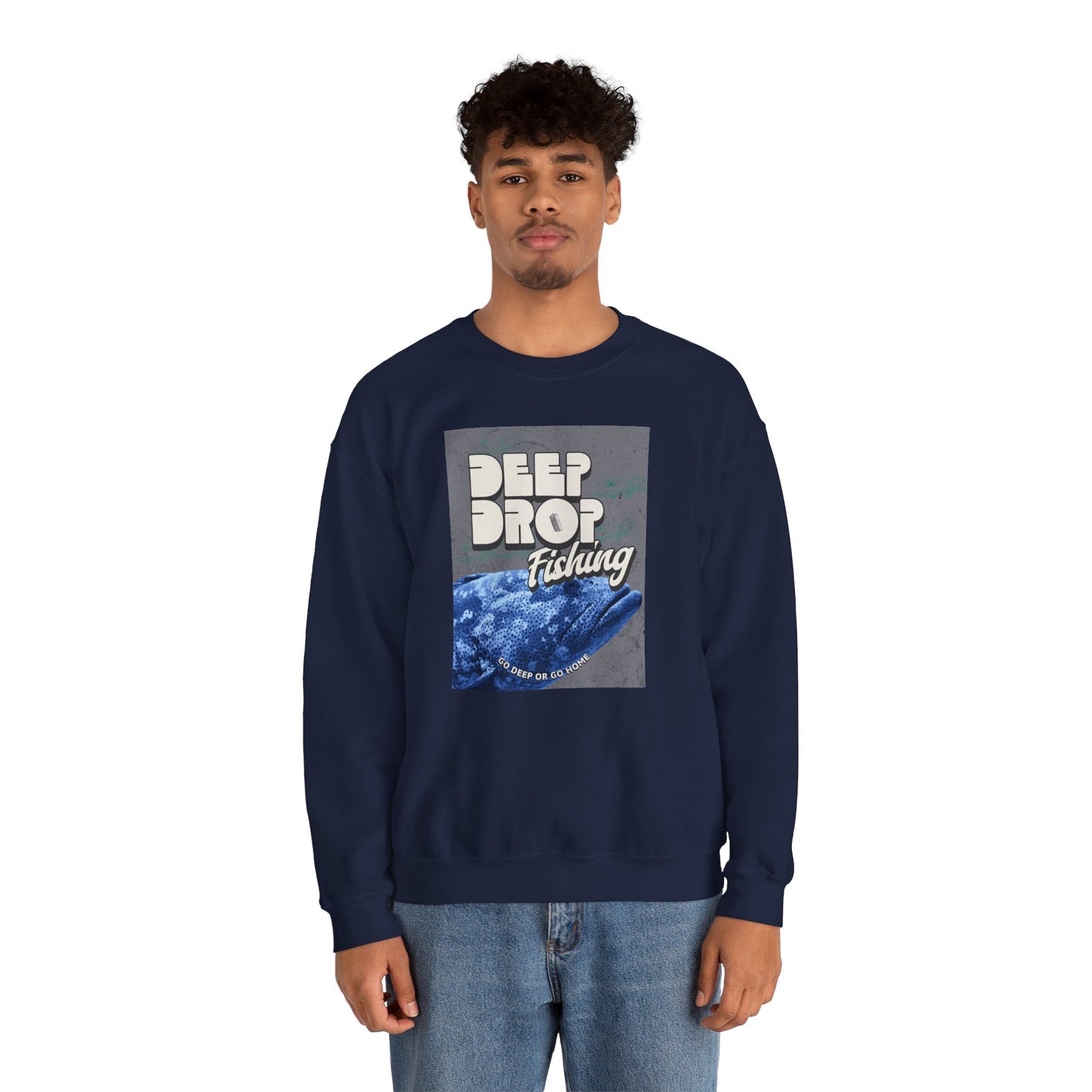 Deep Drop Fishing Unisex Sweatshirt