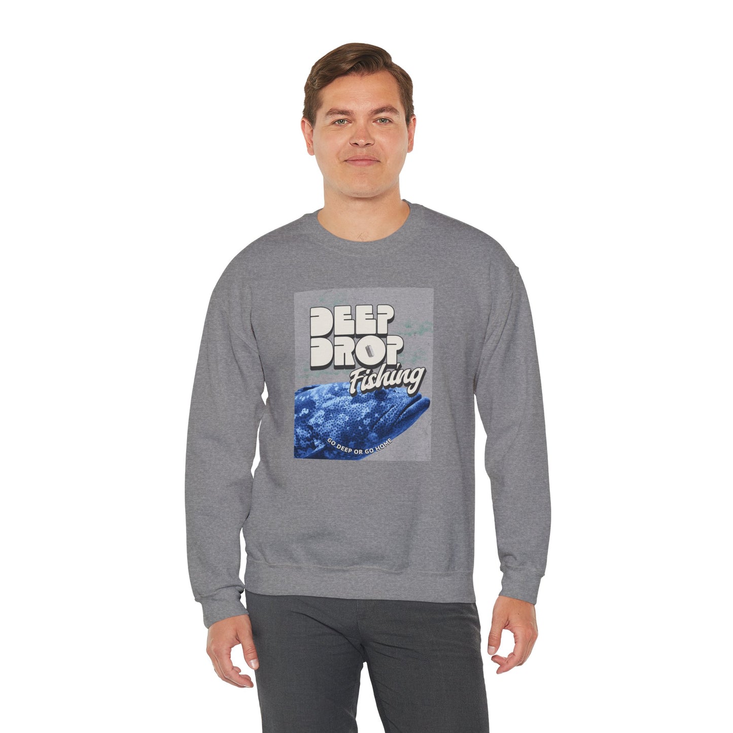 Deep Drop Fishing Unisex Sweatshirt