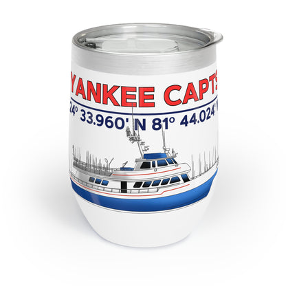 Yankee Capts Wine Tumbler - Perfect for Boating Adventures & Relaxation