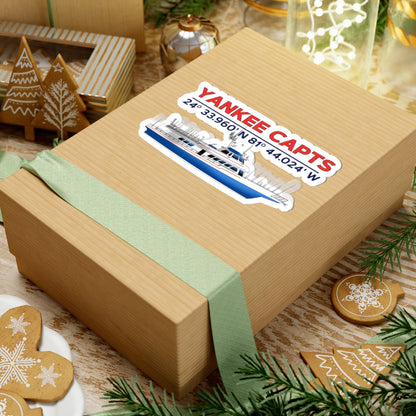 Yankee Capts Kiss-Cut Stickers - Perfect for Fishing Lovers & Adventurers