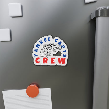 Yankee Capts Crew Die-Cut Magnet - The official Yankee Capts merch store