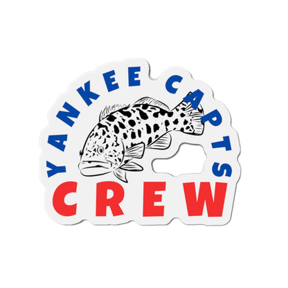 Yankee Capts Crew Die-Cut Magnet - The official Yankee Capts merch store